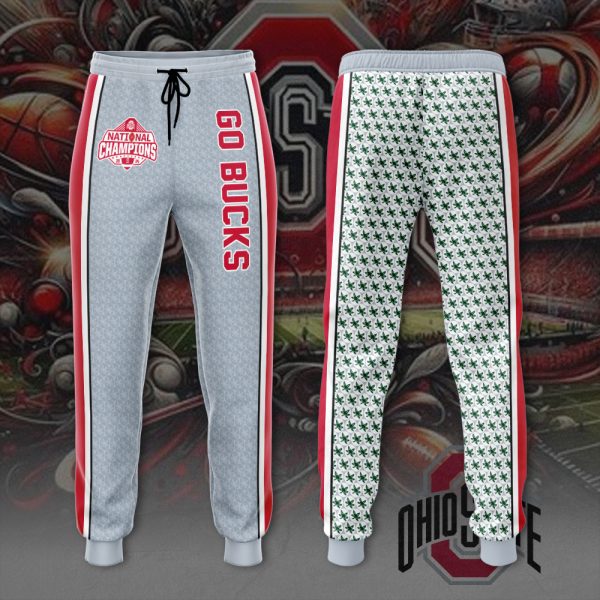 Ohio State Buckeyes Football 3D Sweatpants – MAITM 9941