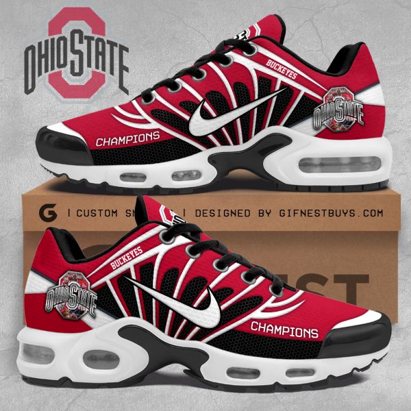 Ohio State Buckeyes Football Air Max Shoes - HOATT 8470