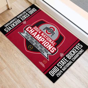 Ohio State Buckeyes Football Foldable Doormat - MAITM 9888.1