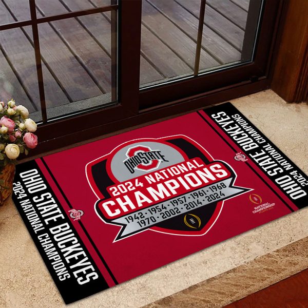 Ohio State Buckeyes Football Foldable Doormat - MAITM 9888.1