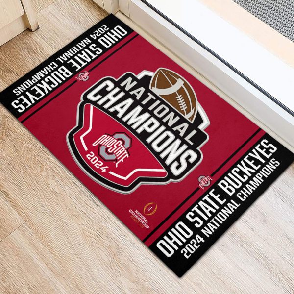 Ohio State Buckeyes Football Foldable Doormat - MAITM 9909