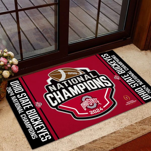 Ohio State Buckeyes Football Foldable Doormat - MAITM 9909