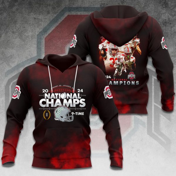 Ohio State Buckeyes Football 3D Apparel - HOATT 8243