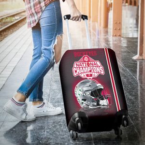 Ohio State Buckeyes Football Luggage Cover - MAITM 10029
