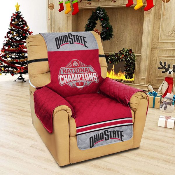 Ohio State Buckeyes Football Sofa Cover - TANTN 10976