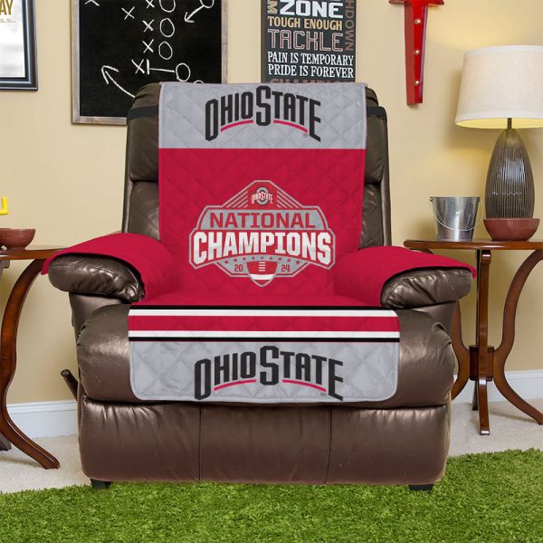 Ohio State Buckeyes Football Sofa Cover - TANTN 10976