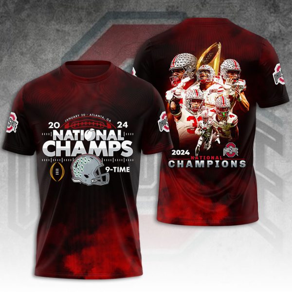 Ohio State Buckeyes Football 3D Apparel - HOATT 8243