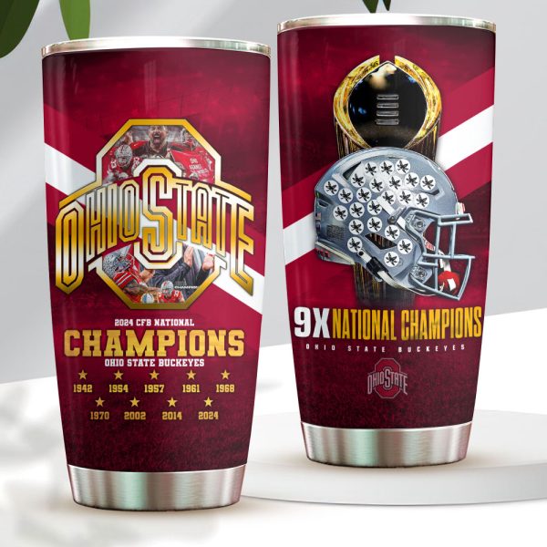 Ohio State Buckeyes Football Tumbler Cup - HOATT 8788