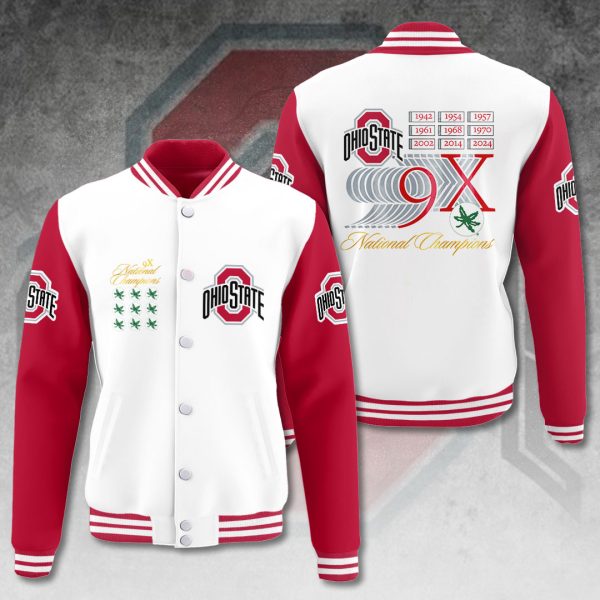 Ohio State Buckeyes Football Varsity Jacket - HOATT 8296