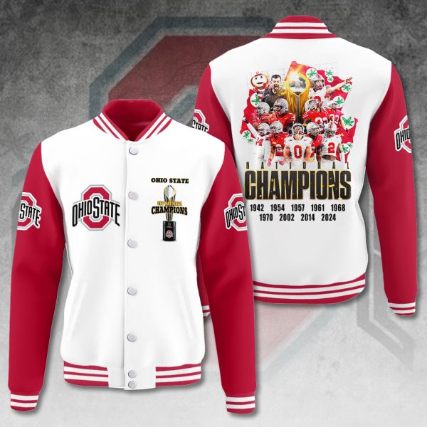 Ohio State Buckeyes Football Varsity Jacket - HOATT 8353