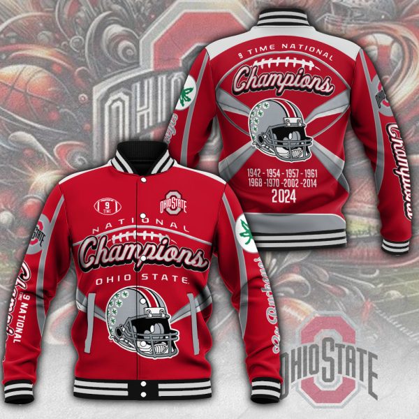 Ohio State Buckeyes Football Varsity Jacket - MAITM 9901