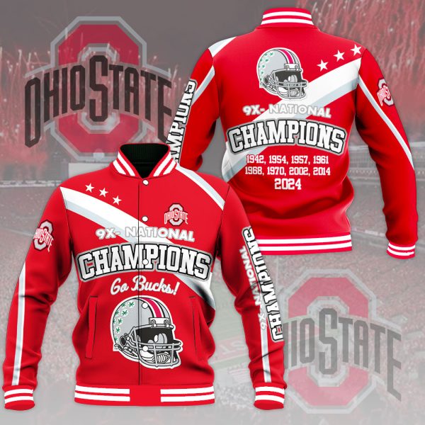 Ohio State Buckeyes Football Varsity Jacket - MAITM 9902