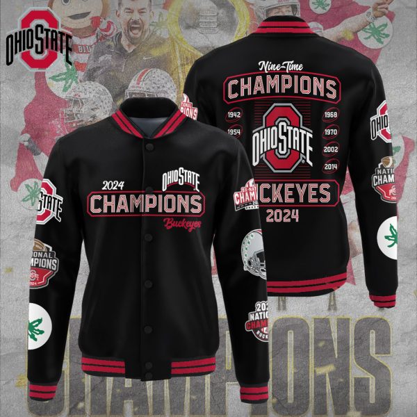 Ohio State Buckeyes Football Varsity Jacket - TANTN 10717