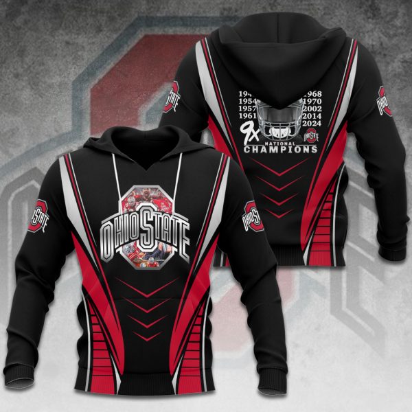 Ohio State Buckeyes Football 3D Apparel - HOATT 8789