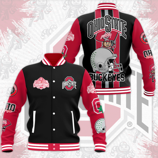 Ohio State Buckeyes Football Varsity Jacket - ANHNV 6045