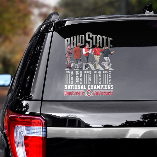 Ohio State Buckeyes Football 3D Decal – TANTN 11110