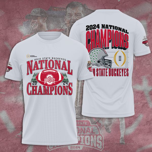 Ohio State Buckeyes Football 3D Apparel - TANTN 10724