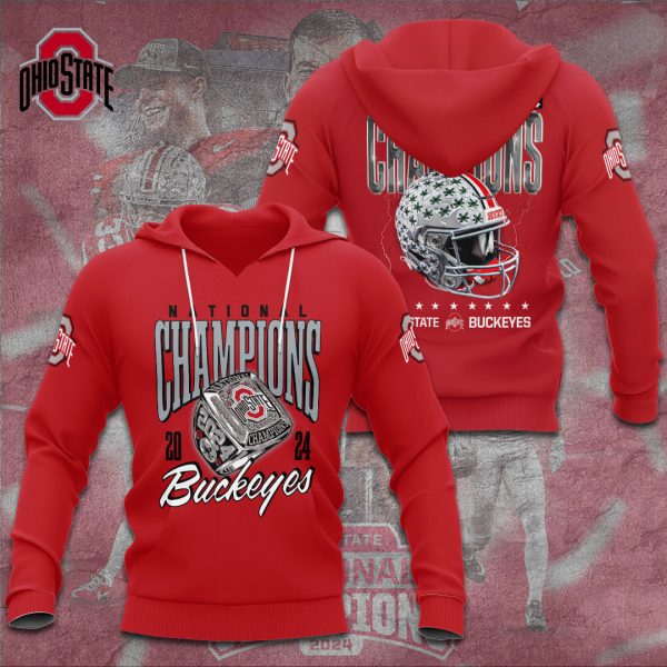 Ohio State Buckeyes Football 3D Apparel - TANTN 11101