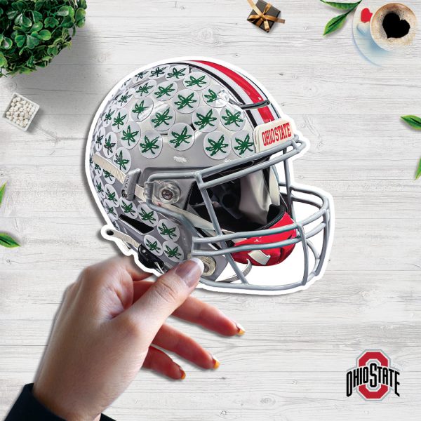 Ohio State Buckeyes Football 3D Sticker - GNE 2668
