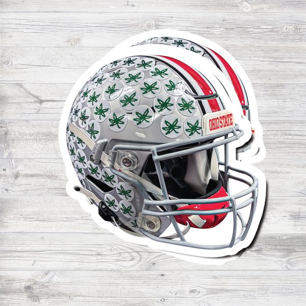 Ohio State Buckeyes Football 3D Sticker - GNE 2668