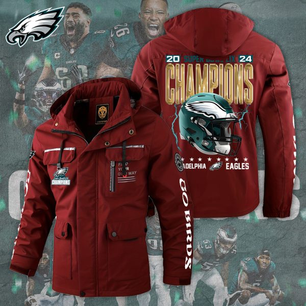 Philadelphia Eagles 2D Parka Jacket - TANTN 10905