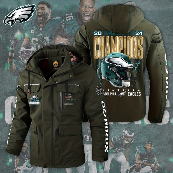 Philadelphia Eagles 2D Parka Jacket - TANTN 10905