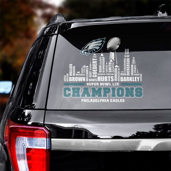 Philadelphia Eagles 3D Decal – MAITM 9994