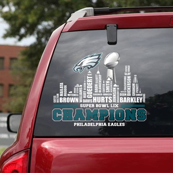 Philadelphia Eagles 3D Decal – MAITM 9994