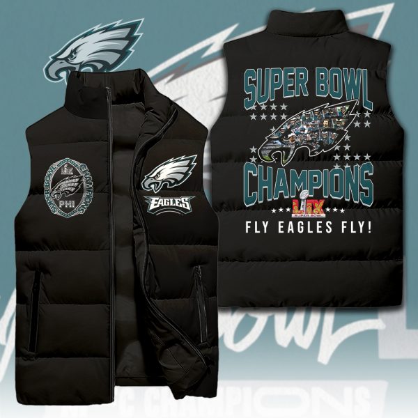 Philadelphia Eagles 3D Down Vest - HOATT 8868
