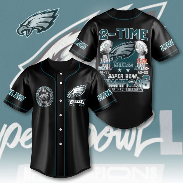 Philadelphia Eagles Baseball Jersey - HOATT 8888