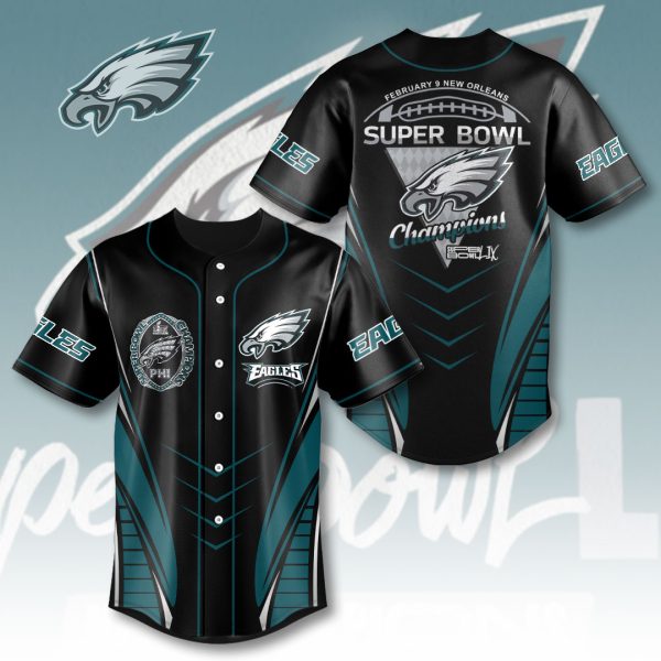 Philadelphia Eagles Baseball Jersey - HOATT 8914