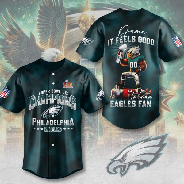 Philadelphia Eagles Baseball Jersey - MAITM 10054