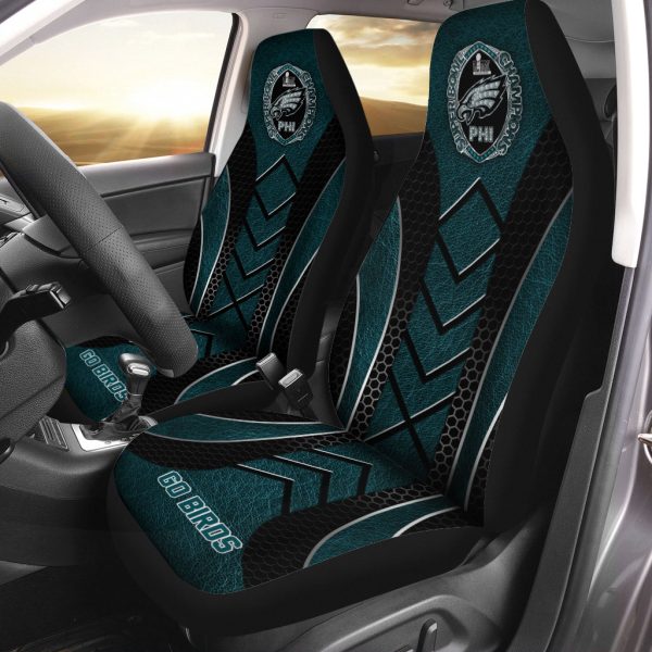 Philadelphia Eagles 2PCS Car Seat Cover - HOATT 8775