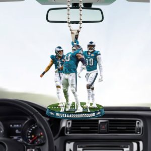 Philadelphia Eagles Custom Shape 2-sided Acrylic Car Ornament - TANTN 10859