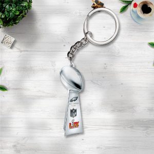 Philadelphia Eagles Custom Shape 2-sided Keychain - MAITM 10048