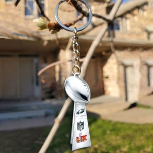 Philadelphia Eagles Custom Shape 2-sided Keychain - MAITM 10048