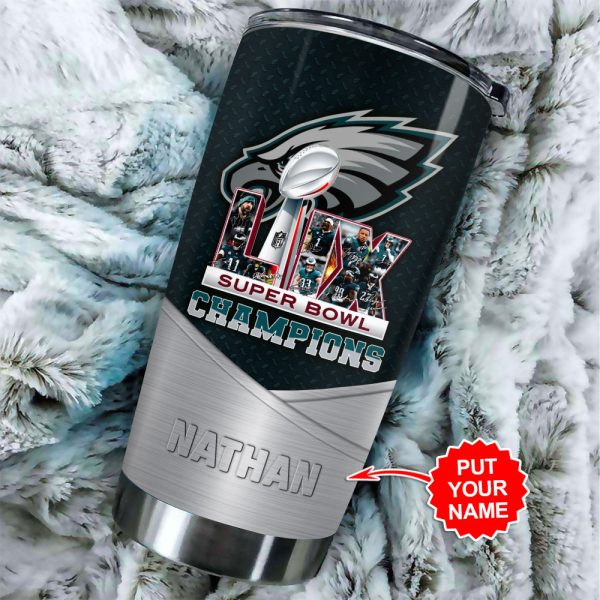 Personalized Philadelphia Eagles Tumbler Cup - HOATT 8576