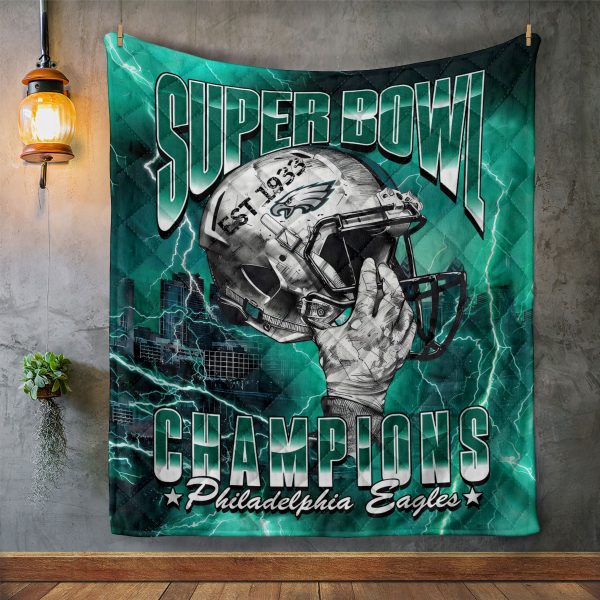 Philadelphia Eagles Quilt Blanket - HOATT 8705