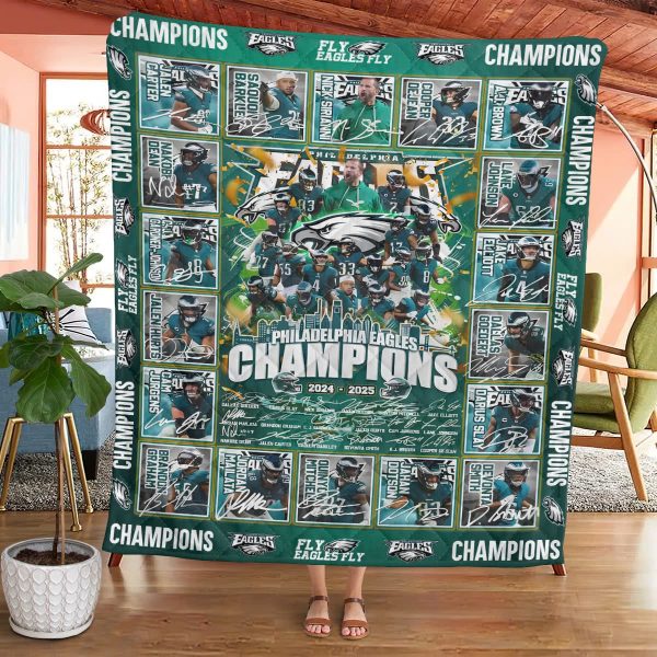 Philadelphia Eagles Quilt Blanket - VANDH 4259