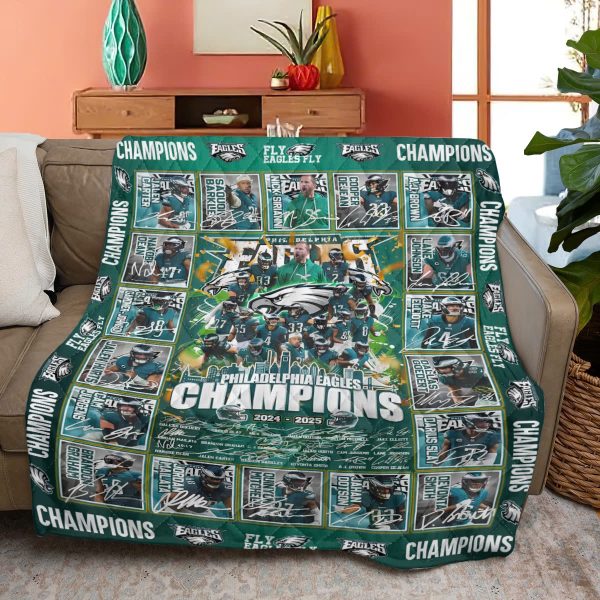 Philadelphia Eagles Quilt Blanket - VANDH 4259