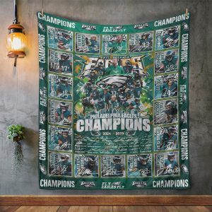 Philadelphia Eagles Quilt Blanket - VANDH 4259