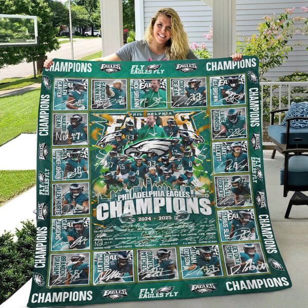 Philadelphia Eagles Quilt Blanket - VANDH 4259
