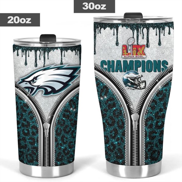 Philadelphia Eagles Tumbler Cup - GNE NEW48