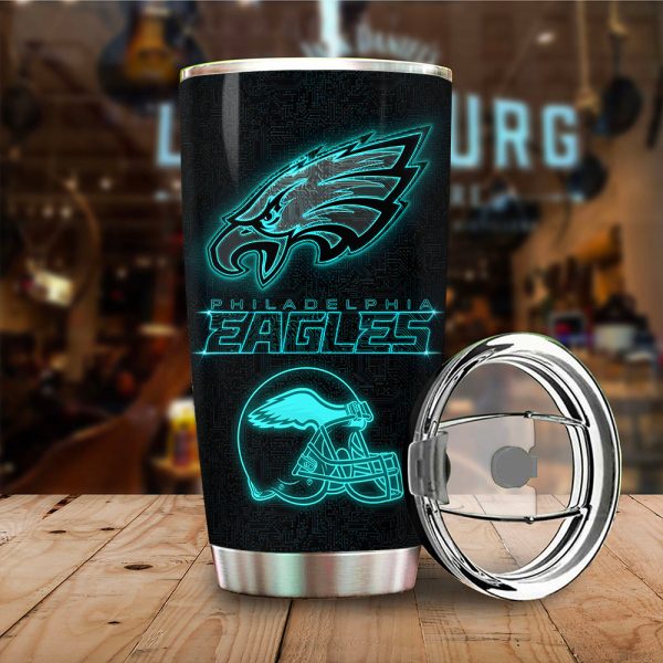 Personalized Philadelphia Eagles Tumbler Cup - GNE NEW49