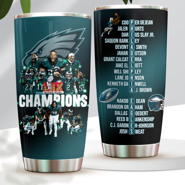 Philadelphia Eagles Tumbler Cup - HOATT 8290
