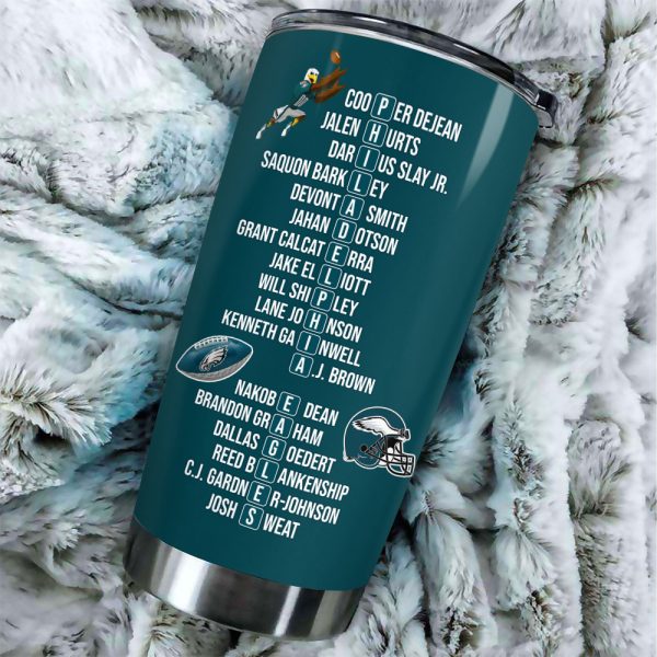 Philadelphia Eagles Tumbler Cup - HOATT 8464
