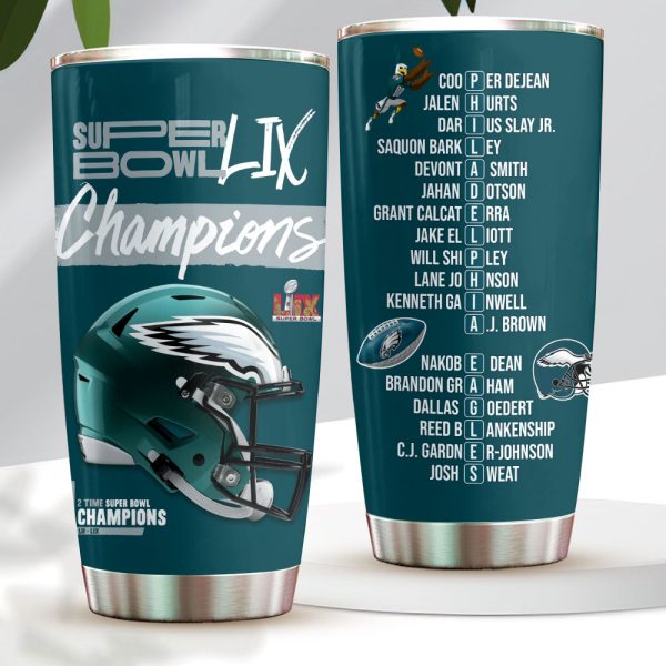 Philadelphia Eagles Tumbler Cup - HOATT 8464