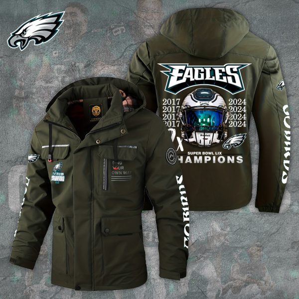 Philadelphia Eagles 2D Parka Jacket - TANTN 10904
