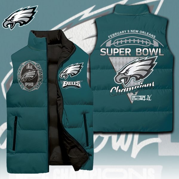 Philadelphia Eagles 3D Down Vest - HOATT 8920