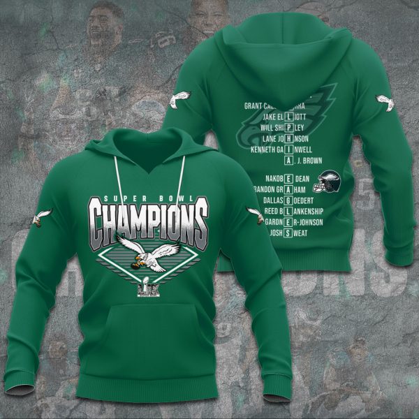 Philadelphia Eagles 3D Apparel - TANTN 11172